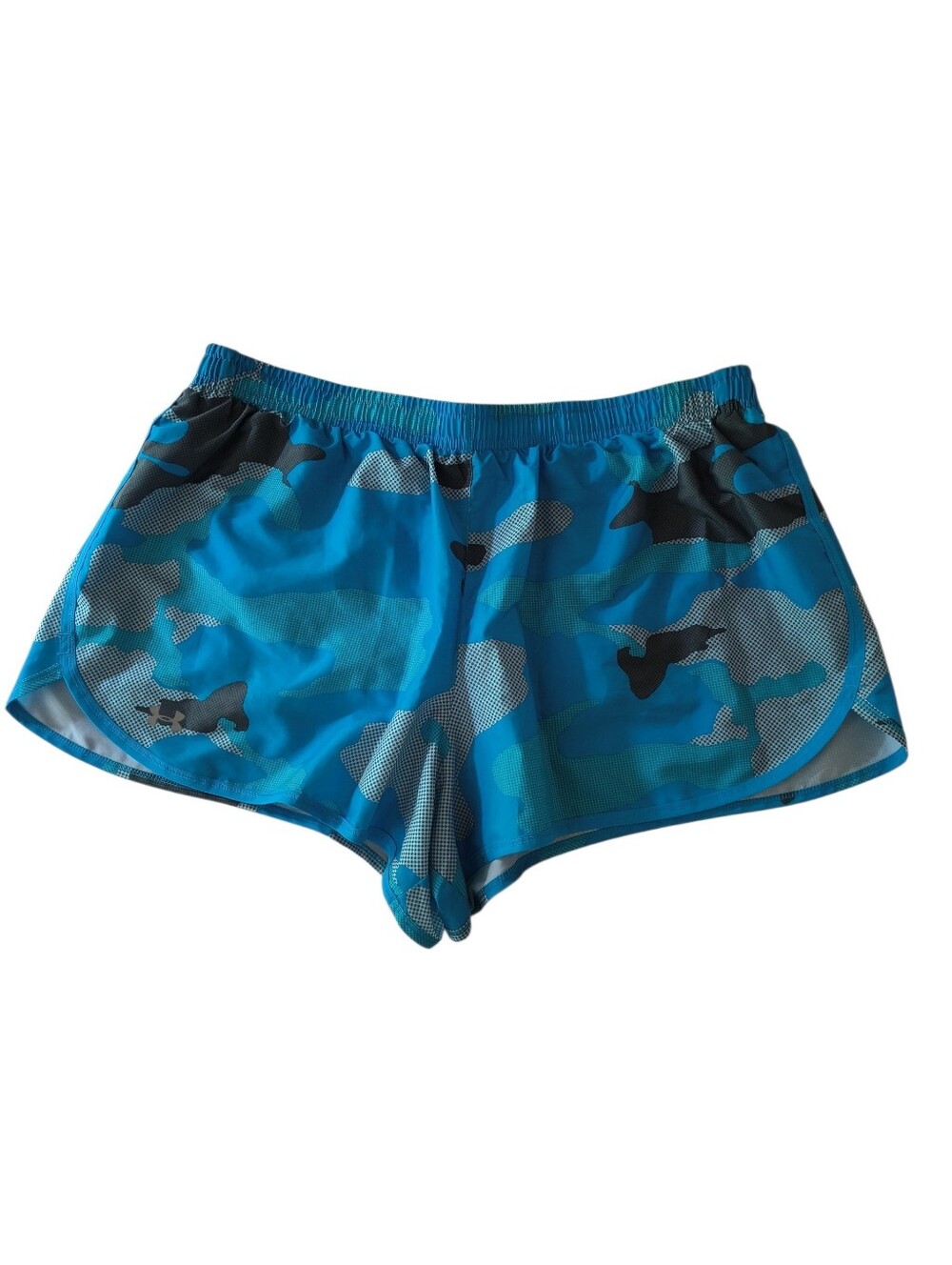 Under Armour Heat Gear Pull On Lined Running Shorts Size L - Picture 1 of 8